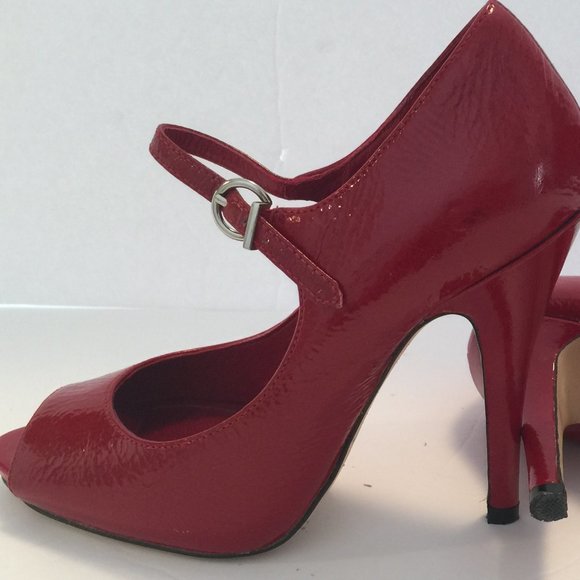 ALDO OPEN TOE STRAPPED PUMP - Picture 3 of 4